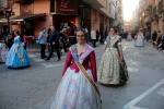 Las Reinas Falleras reciben el homenaje de las comisiones