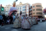 Las Reinas Falleras reciben el homenaje de las comisiones