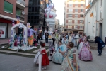 Las Reinas Falleras reciben el homenaje de las comisiones