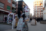 Las Reinas Falleras reciben el homenaje de las comisiones