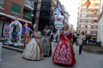 Las Reinas Falleras reciben el homenaje de las comisiones