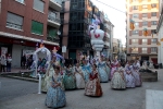 Las Reinas Falleras reciben el homenaje de las comisiones