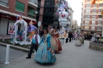 Las Reinas Falleras reciben el homenaje de las comisiones