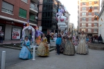 Las Reinas Falleras reciben el homenaje de las comisiones