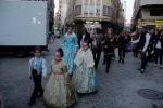 Las Reinas Falleras reciben el homenaje de las comisiones