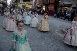 Las Reinas Falleras reciben el homenaje de las comisiones