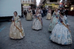 Las Reinas Falleras reciben el homenaje de las comisiones