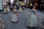 Las Reinas Falleras reciben el homenaje de las comisiones