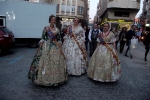 Las Reinas Falleras reciben el homenaje de las comisiones