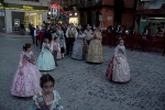 Las Reinas Falleras reciben el homenaje de las comisiones