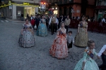 Las Reinas Falleras reciben el homenaje de las comisiones