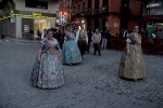 Las Reinas Falleras reciben el homenaje de las comisiones