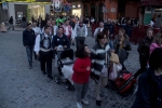 Las Reinas Falleras reciben el homenaje de las comisiones