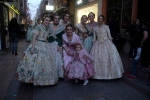 Las Reinas Falleras reciben el homenaje de las comisiones
