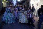 Las Reinas Falleras reciben el homenaje de las comisiones