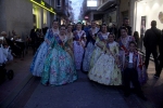 Las Reinas Falleras reciben el homenaje de las comisiones
