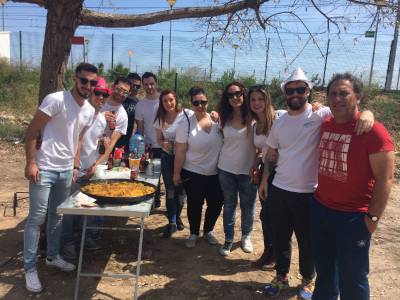 Día de paella en las fiestas de Sant Vicent de La Llosa
