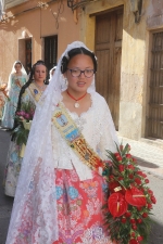 Ofrenda de flores para Sant Vicent