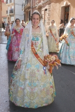 Ofrenda de flores para Sant Vicent