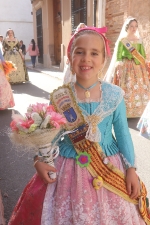 Ofrenda de flores para Sant Vicent