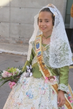Ofrenda de flores para Sant Vicent