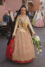 Ofrenda de flores para Sant Vicent