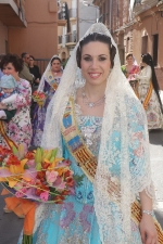 Ofrenda de flores para Sant Vicent