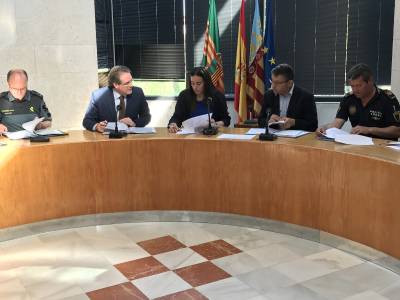 Barelles destaca el descenso de las infracciones penales en Alqueries gracias a la labor de coordinacin de Guardia Civil y Polica Local