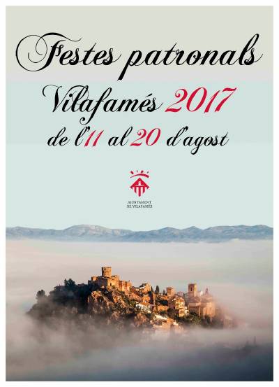 Vilafams presenta el cartell per a les festes patronals del 2017