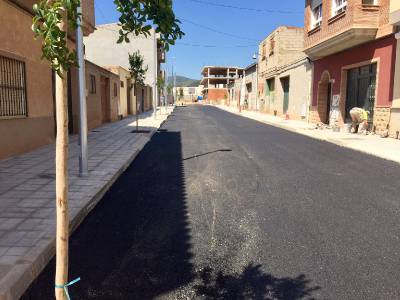 Les obres d'urbanitzaci del carrer Caixa Rural finalitzen amb l'asfaltat del vial