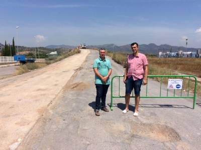 El Ayuntamiento de Xilxes asfalta el puente del Polgono Industrial Els Plans