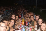 900 falleros se van de cena de Sant Joan, pero sin 'foguera'