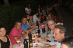 900 falleros se van de cena de Sant Joan, pero sin 'foguera'