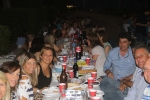 900 falleros se van de cena de Sant Joan, pero sin 'foguera'