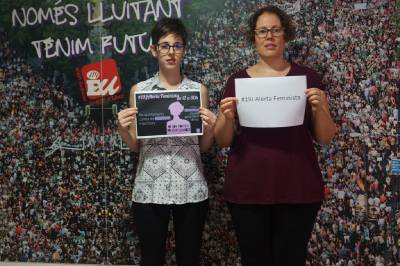 EU la Vall d'Uix crida a la participaci del tancament del 19J per l'augment dels PGE contra la violncia de gnere 