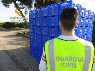 La Guardia Civil detiene a 23 personas por la apropiacin indebida de ms de 310.000 kilogramos de naranja y por falsificacin de numerosos documentos DATA en Burriana y Nules 