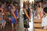 Las Reinas del último medio siglo participan en la ofrenda floral a Santa María Magdalena