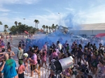 Divertida II Holi Colors Happy Race organizada por la falla Barri d'Onda