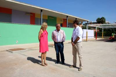El Ayuntamiento de Oropesa del Mar invierte 53.000 euros en obras de mantenimiento y mejora de los centros educativos de la localidad