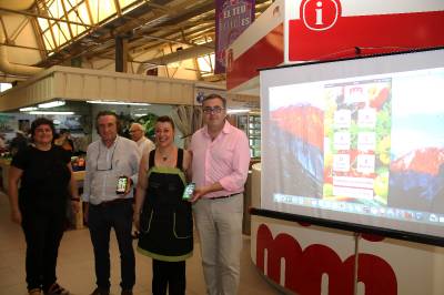 El Mercat Municipal estrena una App mbil que millora la relaci amb els seus clients