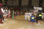 -la Peña Estacats logra el primer premio en el concurso de disfraces de Nules