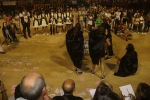 -la Peña Estacats logra el primer premio en el concurso de disfraces de Nules