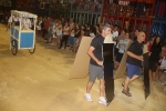 -la Peña Estacats logra el primer premio en el concurso de disfraces de Nules