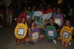 -la Peña Estacats logra el primer premio en el concurso de disfraces de Nules
