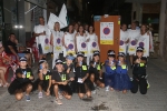 -la Peña Estacats logra el primer premio en el concurso de disfraces de Nules