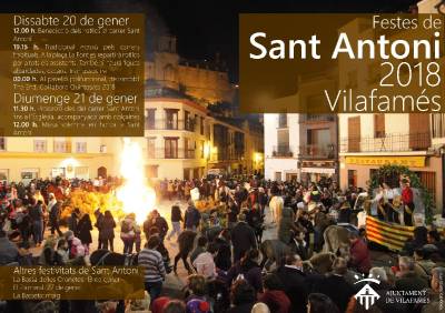 Vilafams prepara el ciclo festivo de Sant Antoni