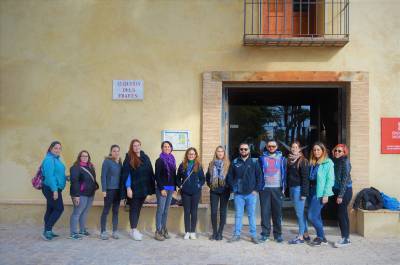 Visita del alumnado del proyecto T?Avalem Mancomunidad Espadán Mijares al Centro de Educación Ambientalde la Comunitat Valenciana