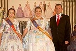 La Societat de Caçadors exaltó ayer por la tarde a Blanca Serrano como su Fallera Mayor 2018