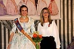 La Societat de Caçadors exaltó ayer por la tarde a Blanca Serrano como su Fallera Mayor 2018