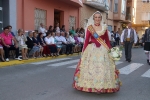 La patrona de Les Alqueries rep l'ofrena floral dels ve¨ns del municipi